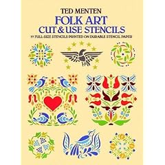 Folk Art Cut and Use Stencils