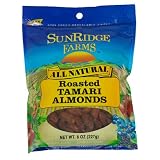Review SunRidge Farms  / Sunridge Farms Tamari Roasted Almonds, 8-Ounce Bags (Pack of 6)