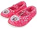 Disney Frozen Elsa Anna Girl's Pink Warm Comfort Indoor Slipper (Toddler/Youth)