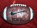 Super Bowl Champions 2009 New Orleans Saints Team Autographed Nike 1000 Football, Proof Photos of the Saints Signing for Us.