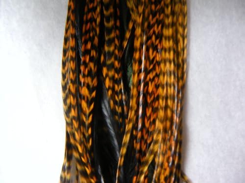 Feather Mania-Aztec Gold Grizzly
