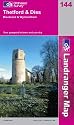 Thetford and Diss, Breckland and Wymondham (Landranger Maps) (OS Landranger Map)