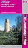 Thetford and Diss, Breckland and Wymondham (Landranger Maps) (Landranger Maps)