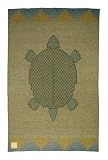 Faribault Mills Turtle 100% Virgin Wool Jacquard Throw
