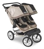 Baby Jogger City Elite Double Stroller - Tan/Black