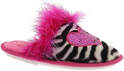 Ragg Jasmine Girls' Toddler-Youth Slipper 3 M US Little Kid Zebra