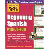Practice Makes Perfect Beginning Spanish with CD-ROM (Practice Makes Perfect (McGraw-Hill))