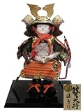 五月人形 京都 清甫 作 鎧 寛宗作 鎧付大将 yoroi-taisho