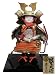 五月人形 京都 清甫 作 鎧 寛宗作 鎧付大将 yoroi-taisho: 愛くるしくも凛々しい子供大将が端午の節句を飾ります。