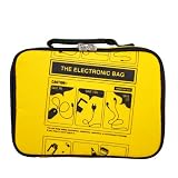 TRAVEL Nylon Accessories Carrier with Padded Velcro Partitions (Yellow) for the Nintendo DS / DS Lite / DSi etc.