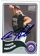 Aaron Heilman autographed baseball card (New York Mets) 2003 Topps Bazooka mini #167