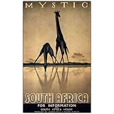 Mystic South Africa By Gayle Ullman-Framed 14X24 Canvas Art