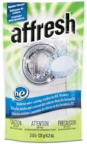 Whirlpool W10135699 Affresh High Efficiency Washer Cleaner, 3-Tablets