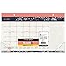 AT-A-GLANCE Academic Year Desk Pad Calendar, Monthly, July 2016 - June 2017, 17-3/4