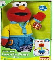 Fisher Price Learn To Dress Elmo - Sesame Street