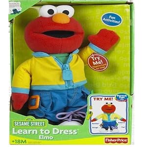 Click here to buy Fisher-Price� Sesame Street Learn To Dress Elmo by Fisher-Price