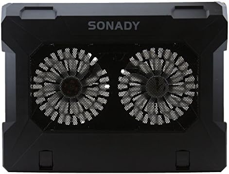 LB1 High Performance New Super Cooling Fan for Lenovo 14" ThinkPad Edge Notebook 2 GB Memory 320 GB Hard Drive Matte Black 62775GU 2-Fan Cooling System Cooling Pad with 6-Level Adjustable Screen Height