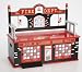 Firefighter Toy Box Bench by Levels of Discovery