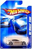 Mattel Hot Wheels 2006 Code Car Series 1:64 Scale Die Cast Metal Car # 8 of 24 - Silver Luxury Exotic Sport Coupe Aston Martin V8 Vantage with Fun Fact # 92