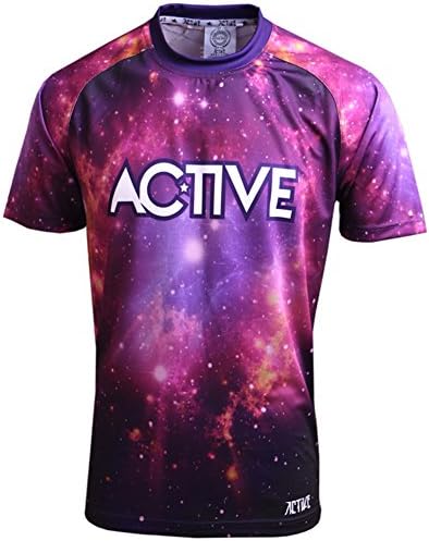 Yuchen Brand New Sports Star Light Printing ManT-shirt Cotton Short Sleeve Shirt Training Tee (190/104Y)