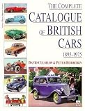 Complete Catalog of British Cars, 1895-1975 (Reference)