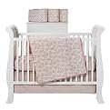 Tadpoles Toile 4-pc. Crib Set - Pink