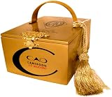 ArtisanStreet's Elegant Cigar Box Purse Features Vintage Brass
Handle & Accents. Mirror Inside Lid. Gold Thread Tassel
Completes Design. Limited Edition.