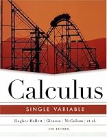Calculus: Single Variable