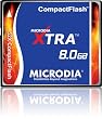 MICRODIA 8GB XTRA 52x CompactFlash Card (Retail Package)