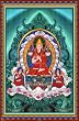 Seated Buddha (Religious) Art Print Poster - 24x36