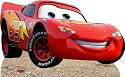 Lightning McQueen Disney Pixar Movie Cars Large Life-Size Cardboard Standup Standee Cutout Poster