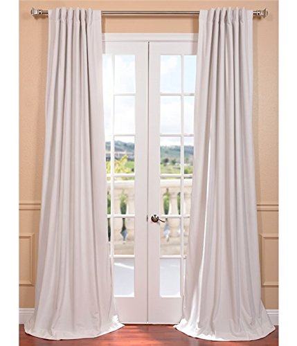 Hot Hot Hot Sale Signature Off White Blackout Velvet Curtain