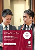 CIMA, for exams in 2015 and 2016. Operational paper E1, Organisational management