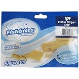 Fishbites 0037 Fish'n Strips Crab Saltwater Long Lasting Bait, Yellow