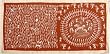 Drawings and Paintings Warli Art Home Decoration 19 x 39 inches (warli156)