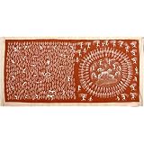 Drawings and Paintings Warli Art Home Decoration 19 x 39 inches (warli156) ~ ShalinCraft