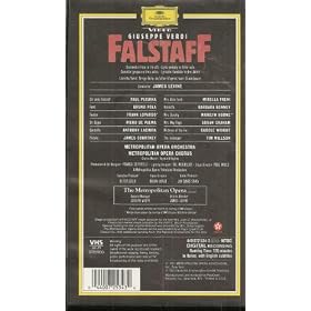 Verdi - Falstaff - Levine, Zeffirelli, The Metropolitan Opera [VHS]