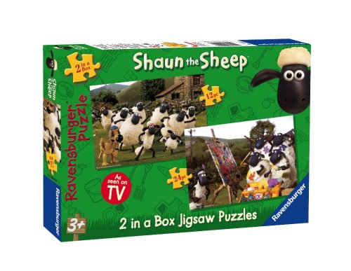 Childrens Toyshop  Toys : Shaun 2 in a box puzzle