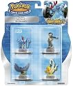 Pokemon TFG Next Quest Trading Figure Miniature Game Starter Set Riptide (Feraligatr, Brendan, Murkrow & Pikachu)