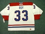 PATRICK ROY Montreal Canadiens 1993 CCM Throwback Home Hockey Jersey, Medium