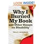 Why I Burned My Book and Other Essays on Disability (American Subjects)