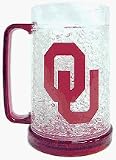Oklahoma Sooners Plastic Crystal Freezer Mugs - Set of 4 - B000B8N61G