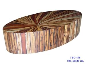 Mixed Wood Coffee Table