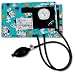 Prestige Medical Adult Sphygmomanometer, Betty Boop Peacock Print