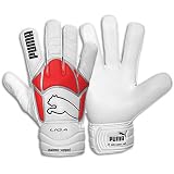 Puma WC06 Liga Glove ( sz. 10, White/Red/Silver )