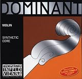 Thomastik Dominant 3/4 Size Violin Strings, 3/4 Set, Steel E String, Ball End