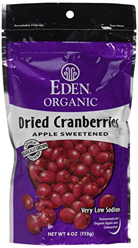 Eden Organic Dried CranberriesPouches - 4 oz