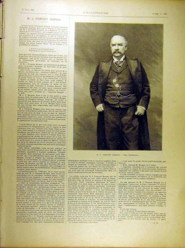 1901 MONNIER-DE-MARCONNAY PIERPONT-MORGAN FRENCH PRINT