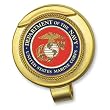 Marine Corps Hat Clip with Magnetic Ball Marker
