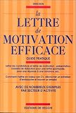 La lettre de motivation efficace